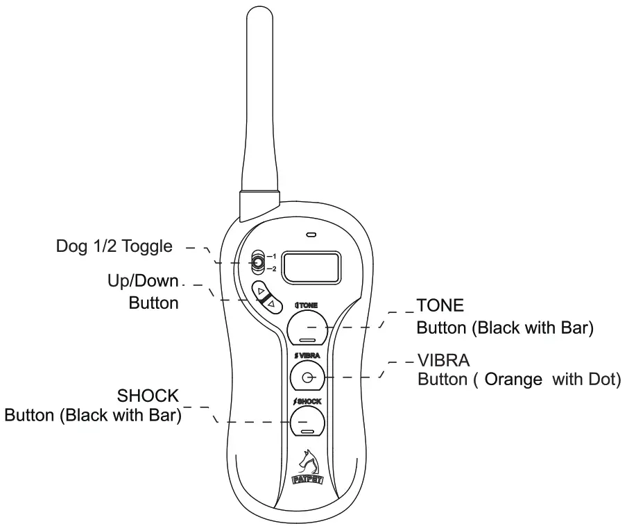 PATPET Remote Training Collar- timer