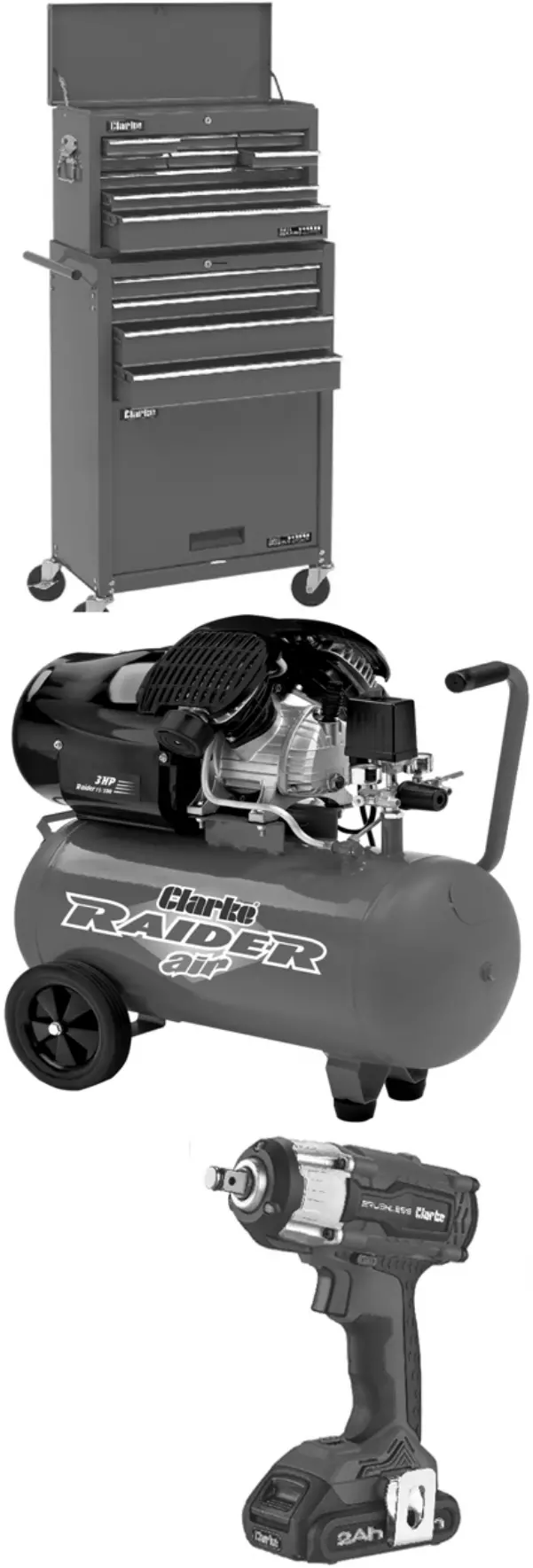 Clarke CAM300B 12 Inch Portable Ventilator Air Mover - FIG 5