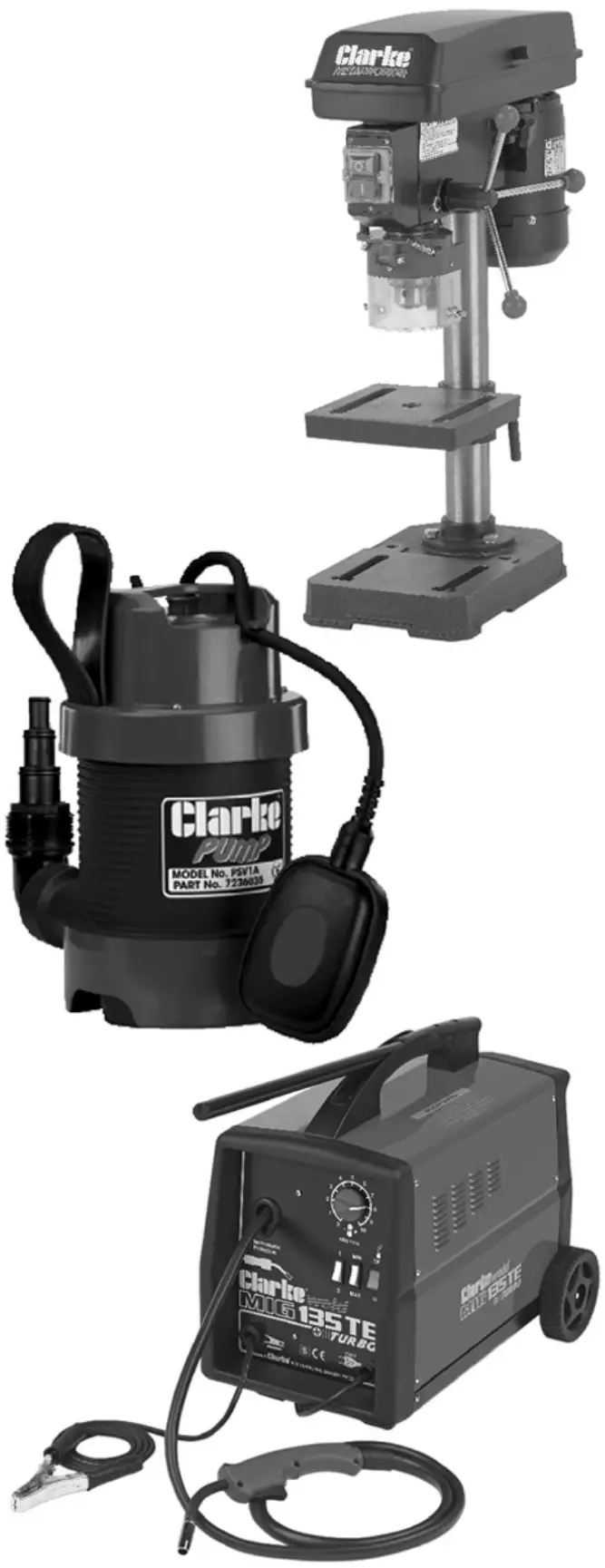 Clarke CAM300B 12 Inch Portable Ventilator Air Mover - FIG 6