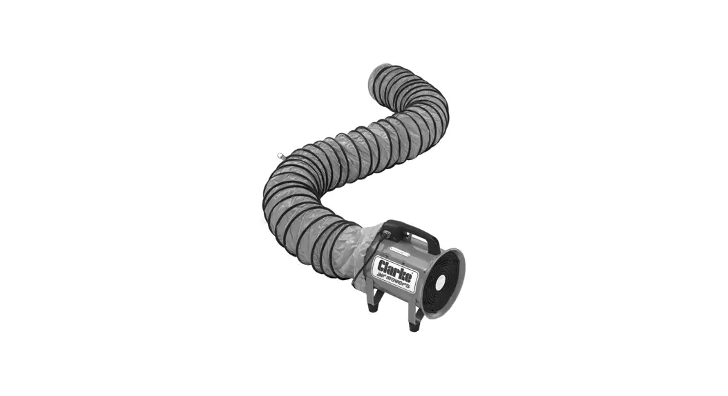 Clarke Cam300b 12 Inch Portable Ventilator Air Mover Instruction Manual