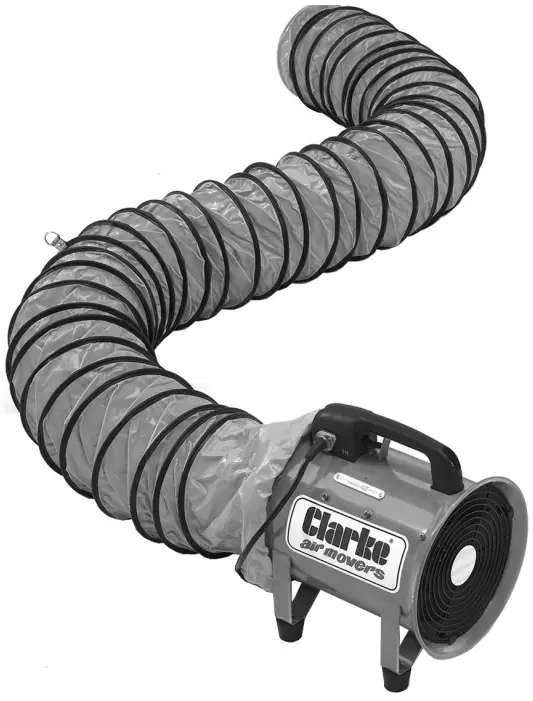 Clarke CAM300B 12 Inch Portable Ventilator Air Mover