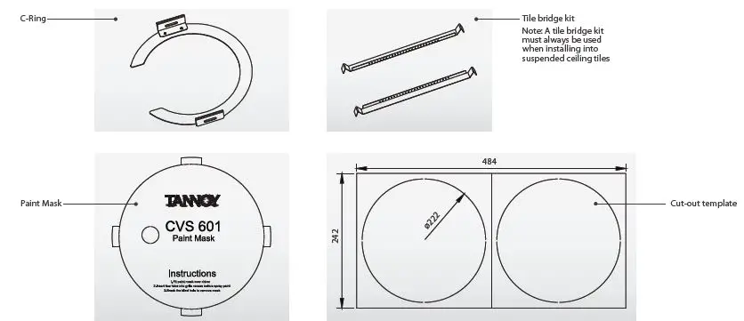 TANNOY-CVS-Series-CVS 301-BK 3-Inch-In-Ceiling-Loudspeaker-fig-3