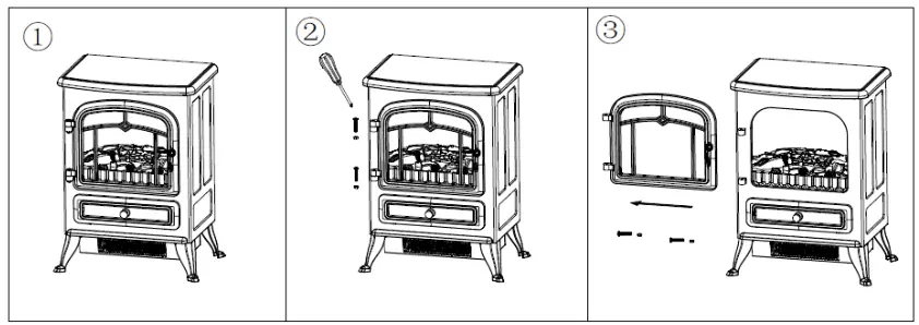 Goldair GFE310 Flame Effect Heater -BULB REPLACEMENT