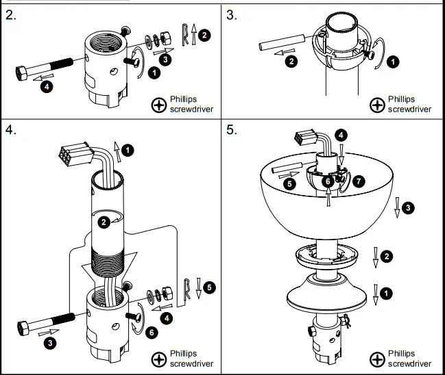 Parrot Uncle BBA551706CA110V Ceiling Fan - fig 7
