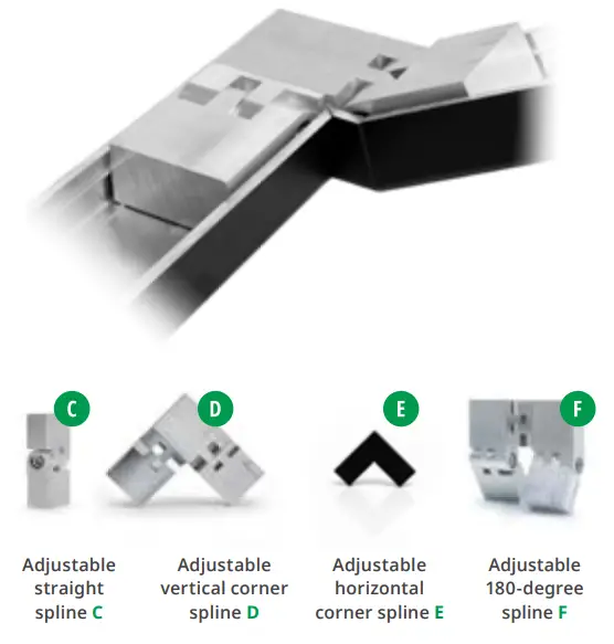 cable bullet HRA-1.24-93-JBT Reinforced Aluminum Handrail - Fig 21