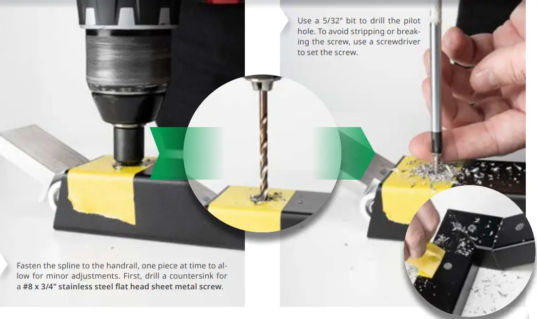 cable bullet HRA-1.24-93-JBT Reinforced Aluminum Handrail - Fig 22