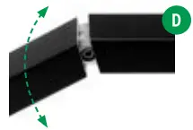 cable bullet HRA-1.24-93-JBT Reinforced Aluminum Handrail - Fig 5