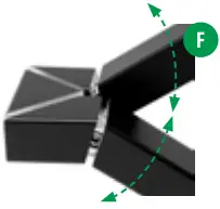 cable bullet HRA-1.24-93-JBT Reinforced Aluminum Handrail - Fig 7