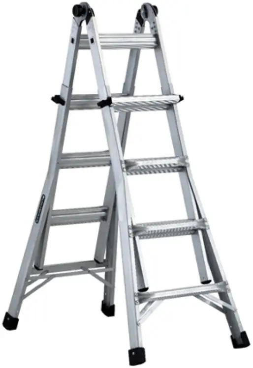 Louisville L-2098 Series 17-Foot Aluminum Multipurpose Ladder