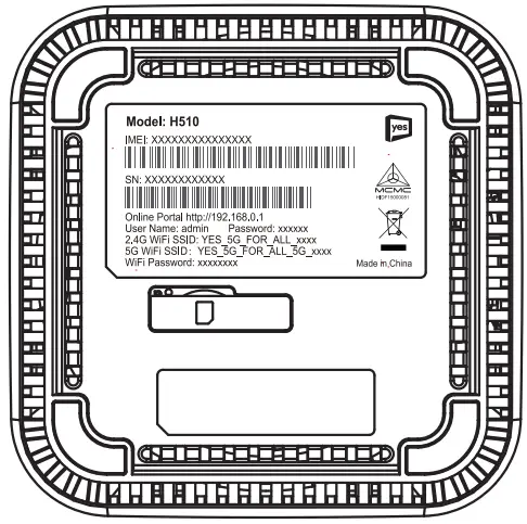 yes RM148 5G Infinite Gateway - FIG 5