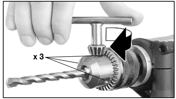 metabo BDE 1100 Robust Die cast Drill - fig
