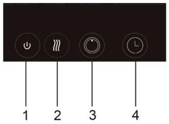 JOCEL JSE013408 Electric Fireplace - Fig 2