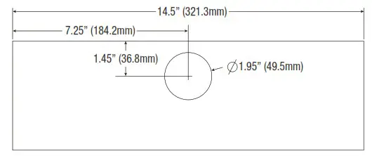 Altronix Trove1SP1 Trove Access And Power Integration Solutions - Trove1SP1 Enclosure Dimensions 1