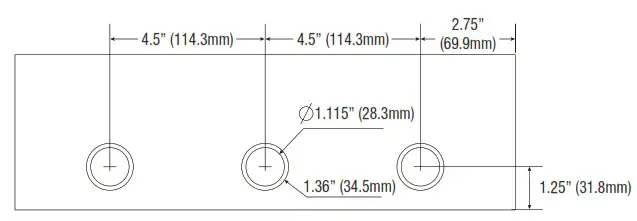 Altronix Trove1SP1 Trove Access And Power Integration Solutions - Trove1SP1 Enclosure Dimensions 3