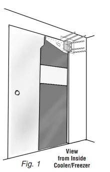 Curtron PP-G-080-5496 Polar Pro Swinging Doors-14