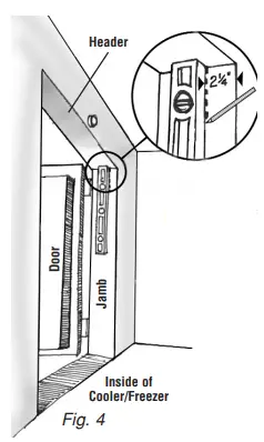 Curtron PP-G-080-5496 Polar Pro Swinging Doors-6
