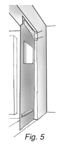 Curtron PP-G-080-5496 Polar Pro Swinging Doors-7
