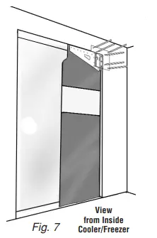 Curtron PP-G-080-5496 Polar Pro Swinging Doors-9