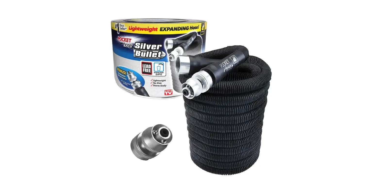 Bulbhead 670mm Pocket Hose Silver Bullet User Manual
