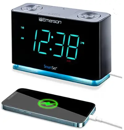 Emerson SmartSet Alarm Clock Radio-PRODUCT