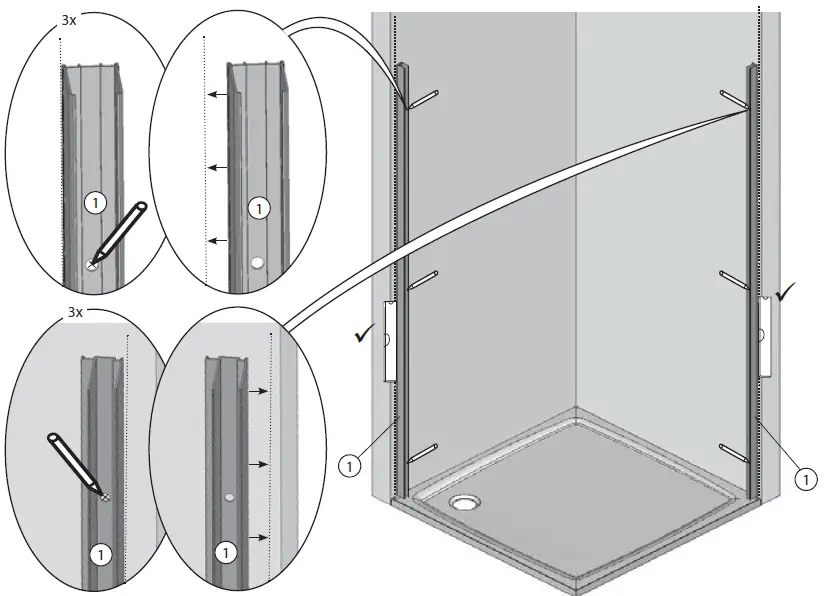 RAVAK SRV2-S-75 Shower Enclosure-6
