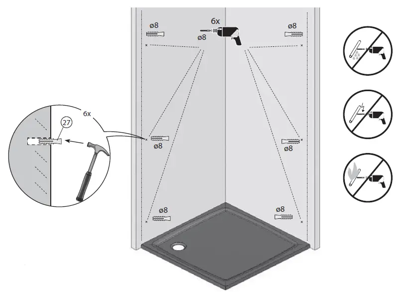 RAVAK SRV2-S-75 Shower Enclosure-7