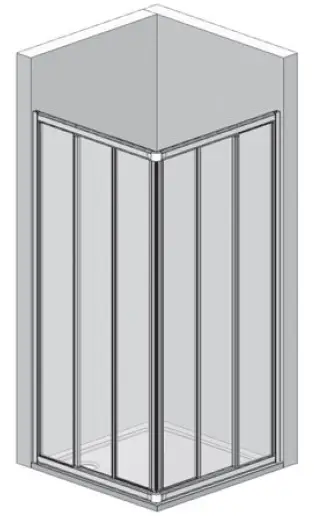 RAVAK SRV2-S-75 Shower Enclosure