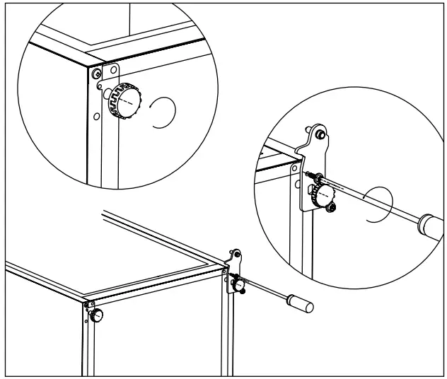 DOMO DO91306C Combination Fridge Freezer - inclination