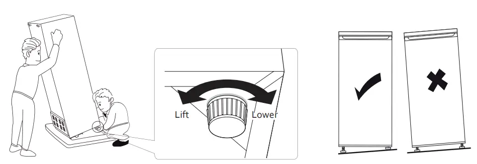 DOMO DO91306C Combination Fridge Freezer - parts 1