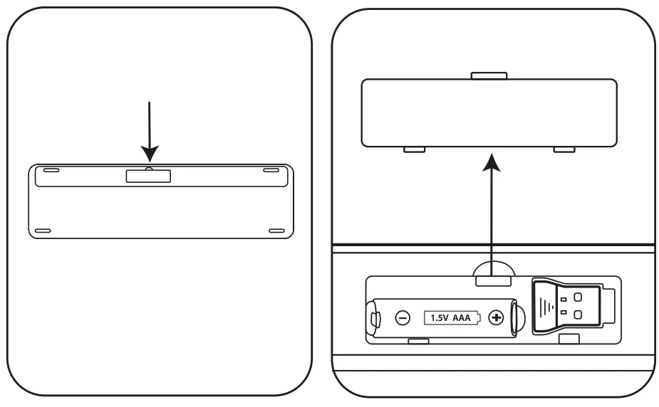 YENKEE YKB 2050 Dual 2.4G+BT Multidevice Wireless Keyboard EGO - 2