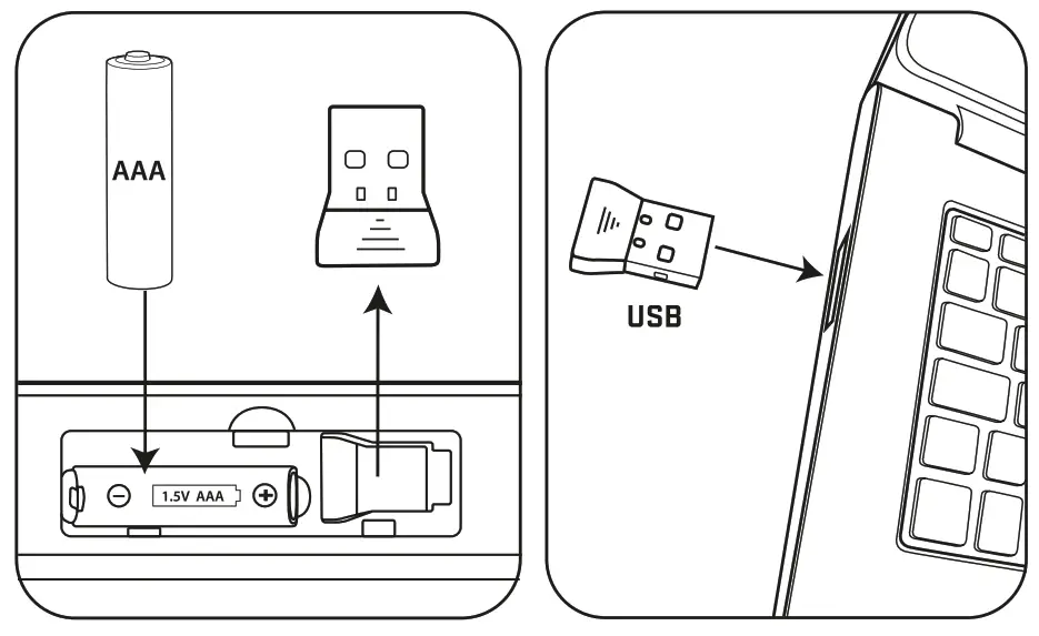 YENKEE YKB 2050 Dual 2.4G+BT Multidevice Wireless Keyboard EGO - 3