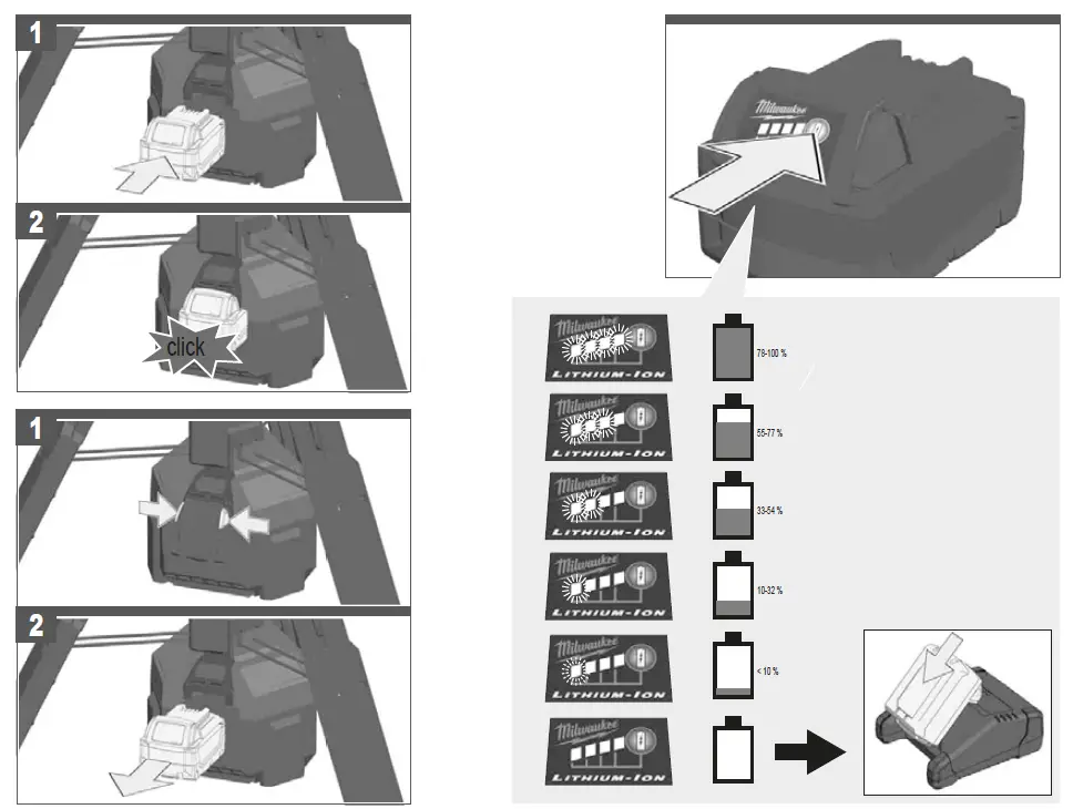milwaukee M18 HSAL LED Stand Light Charger 2