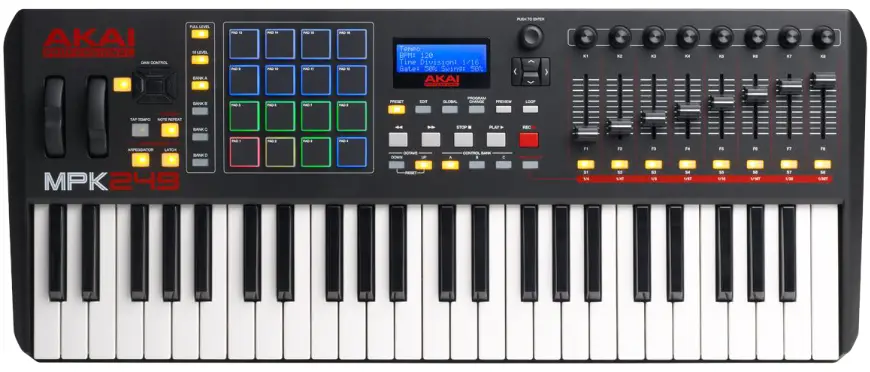 AKAI MPK249 Performance Keyboard Controller - 1