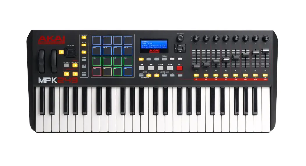 Akai Mpk249 Performance Keyboard Controller User Guide