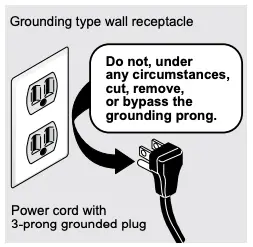 Do not plug the unit into an electrical outlet controlled by a wall switch
