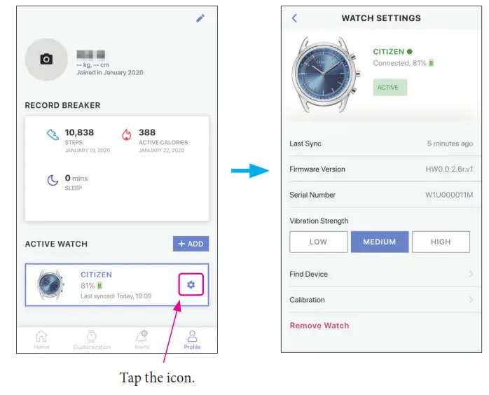 CITIZEN YF10 Watch - fig 18.