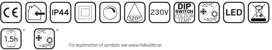 hidealite Moon Slim Ceiling Light 2