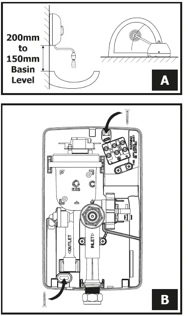REDRING INSTANT I3VS Electric Manual Handwash 1