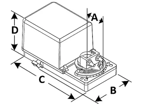 neptronic St265s S Series Line Voltage Actuators - Figure 1