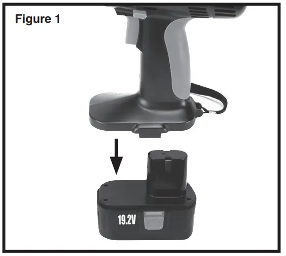 Performance Tool W50092 19.2 Volt Cordless Drill - Figure 1