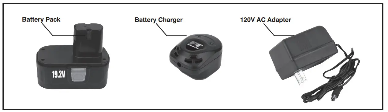 Performance Tool W50092 19.2 Volt Cordless Drill - Figure 2