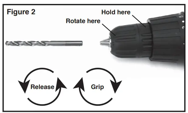 Performance Tool W50092 19.2 Volt Cordless Drill - Figure 3