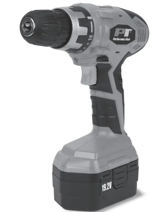 Performance Tool W50092 19.2 Volt Cordless Drill
