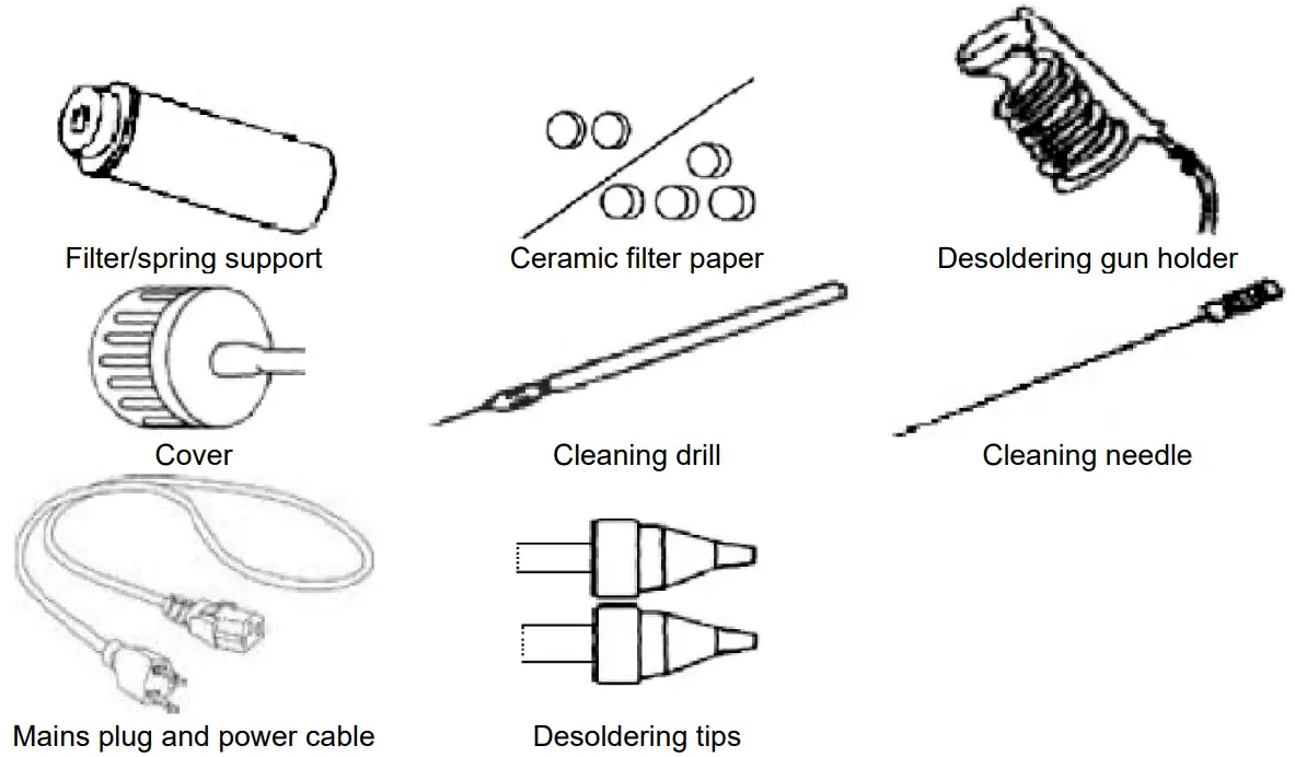 wiltec 90474A++ Desoldering Station - Fig 2