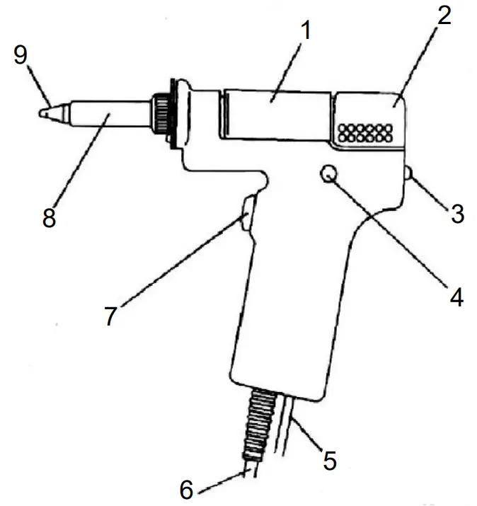 wiltec 90474A++ Desoldering Station - Fig 5
