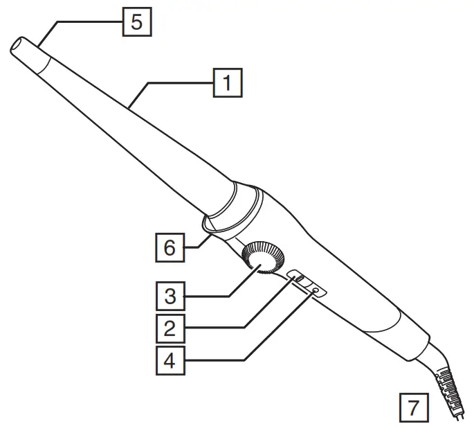 REMINGTON CI4740 Shea Soft Curling Wand - fig