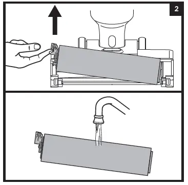 Remove the brushroll