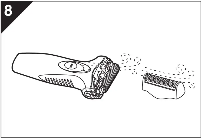 Panasonic ES-SA40 Rechargeable Shaver - Fig 7