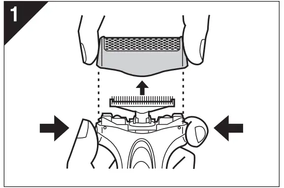 Panasonic ES-SA40 Rechargeable Shaver - Fig 8