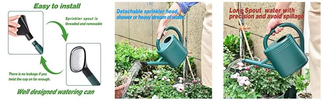 Unbranded B095H2ZJSB Watering Can 1 Gal For Indoor and Outdoor Plants-1